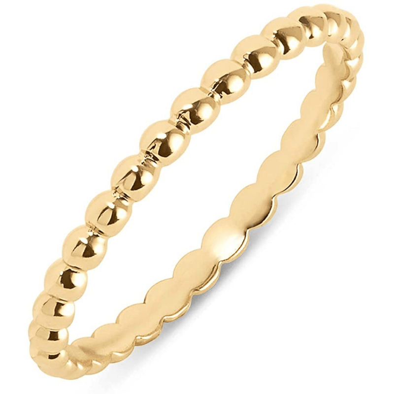 Polka Dot Glossy Ladies' Ring for Ring Party